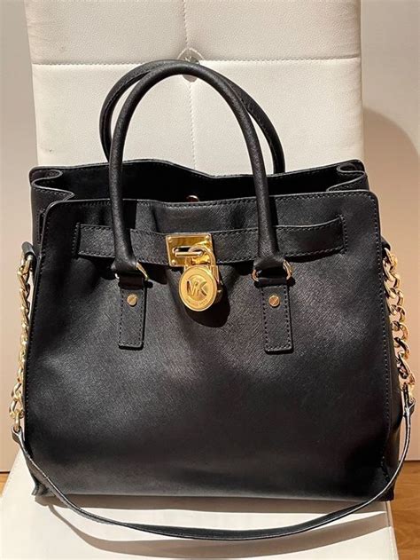 michael kors shopper leder schwarz|Schwarze Shopper .